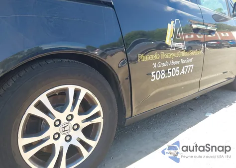 2012 Honda Odyssey Ex-L из США, поврежденный, VIN 5FNRL5H66CB002376